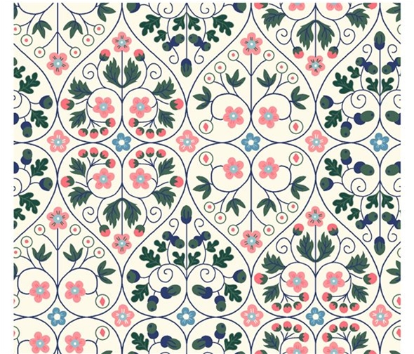 Liberty - The Orchard Garden - Pink- Garden Gates